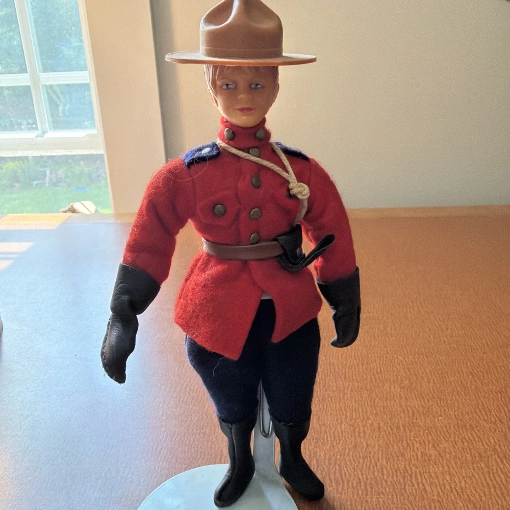 Vintage 8 Inch Royal Canadian Mounted Police 